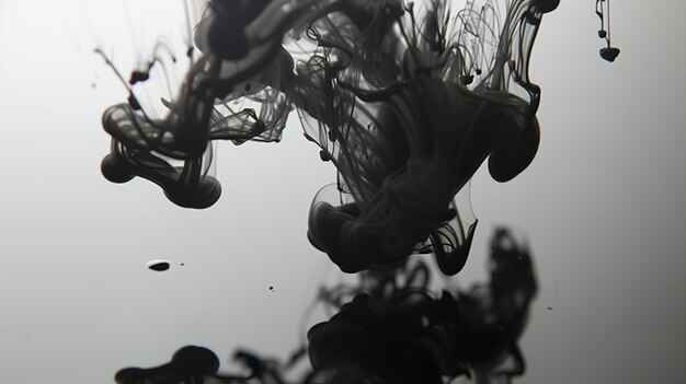 Abstract ink in water Ink in water Ink in water