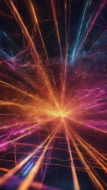 Abstract internet connection network background with motion effects