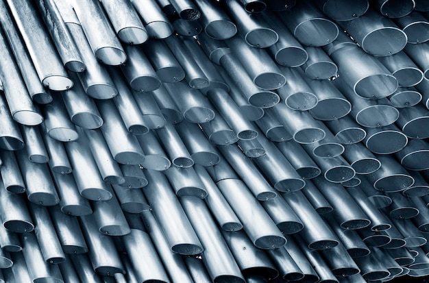 Abstract iron pipe pattern background