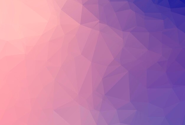 abstract irregular polygon background with a triangle pattern in full multi color - low poly