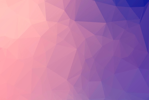 abstract irregular polygon background with a triangle pattern in full multi color - low poly