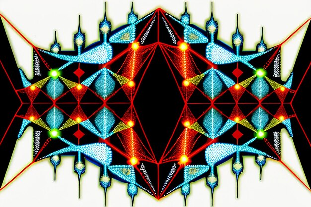 抽象的な不規則な形状の金属粒子ライン背景壁紙イラスト創造的なデザイン