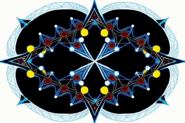 抽象的な不規則な形状の金属粒子ライン背景壁紙イラスト創造的なデザイン