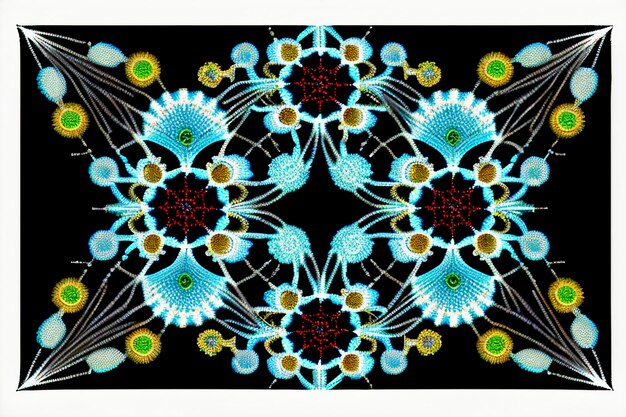 抽象的な不規則な形状の金属粒子ライン背景壁紙イラスト創造的なデザイン