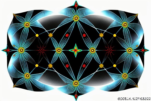 Фото Абстрактные металлические частицы неправильной формы линии фона обои иллюстрации креативный дизайн
