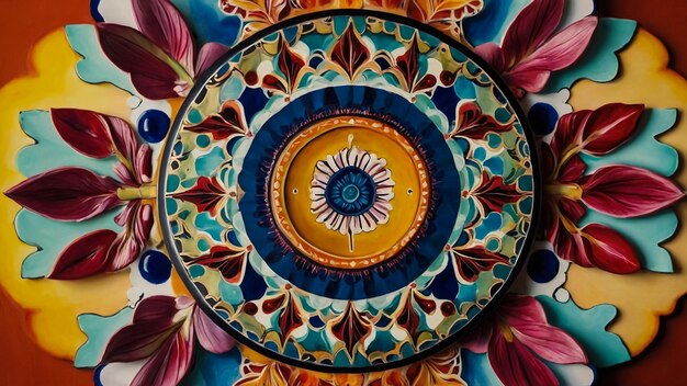 추상적인 칼레도스코프 배경 아름다운 다채로운 칼레도코프 텍스처 독특한 칼레도스크프
