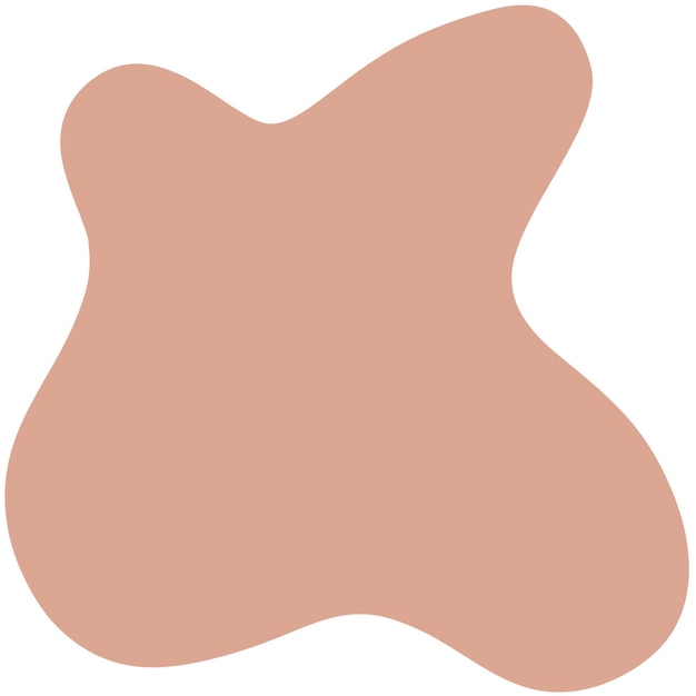 Abstract kleurrijk Boho Blob Shapes Element ontwerp voor webbanner