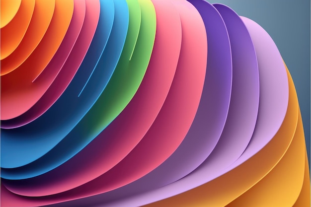 Abstract kleurrijk golfpatroon van spectrumkleur