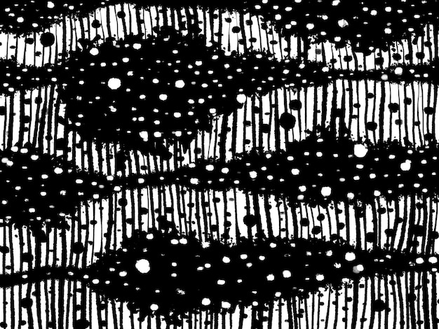 抽象的な風景インク手描きイラスト川と黒と白のインク冬の風景ミニマルな手描きイラストカード背景ポスターバナー手描き水彩黒線