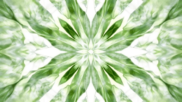 Abstract Leaves Pattern