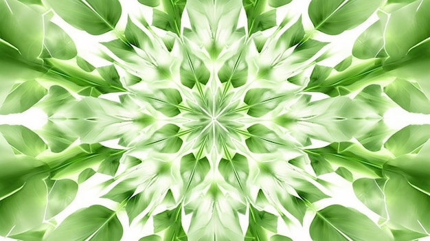 Abstract Leaves Pattern