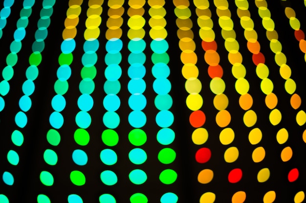 abstract led lighting bokeh digital background useful for celebrate festival or dj edm dance music f