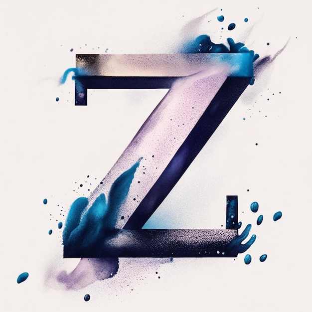 Abstract letter Z logo design or logo z or z monogram design