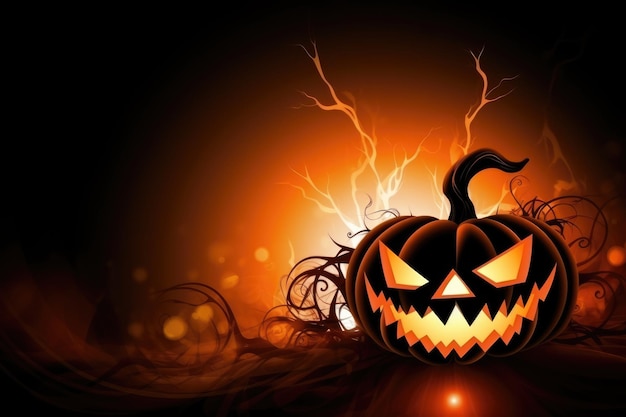 Abstract light background for halloween
