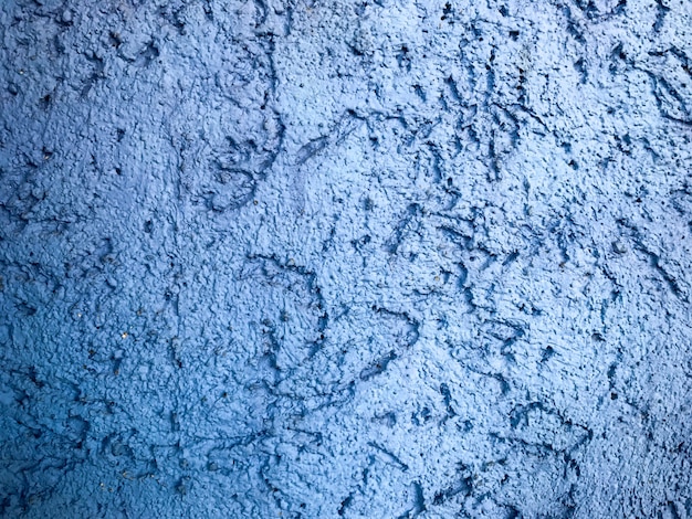 Abstract light blue wall plastered texture