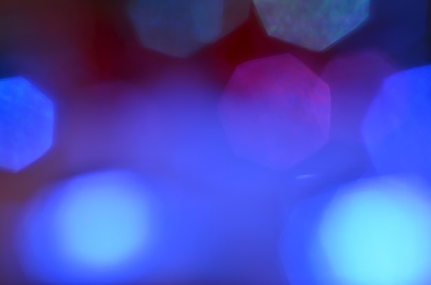 Abstract light bokeh background. Colorful Blurred Wallpaper.