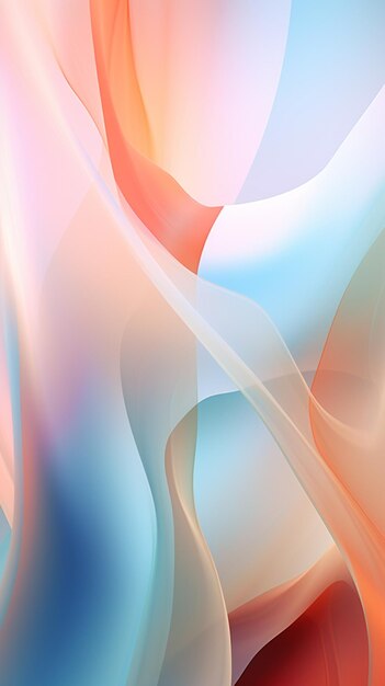 Abstract light color art