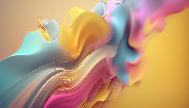 抽象的な明るい色のクリエイティブな背景 UI UX デザイン