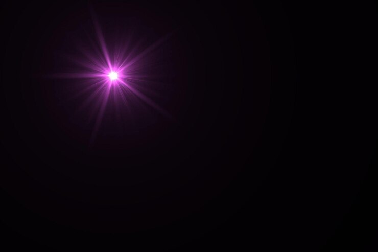 Photo abstract light effect