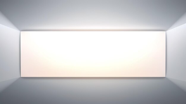 Photo abstract light glowing background template for presentation