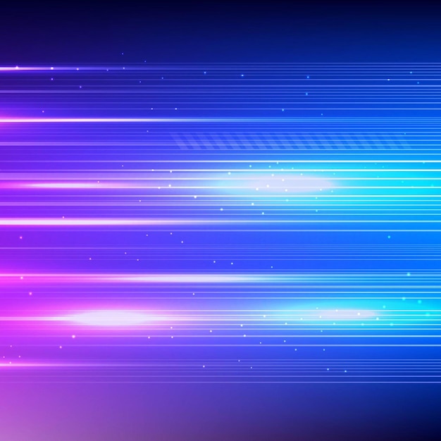 Abstract light speed background