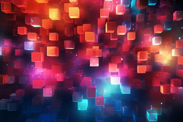 Abstract lighting background wallpaper