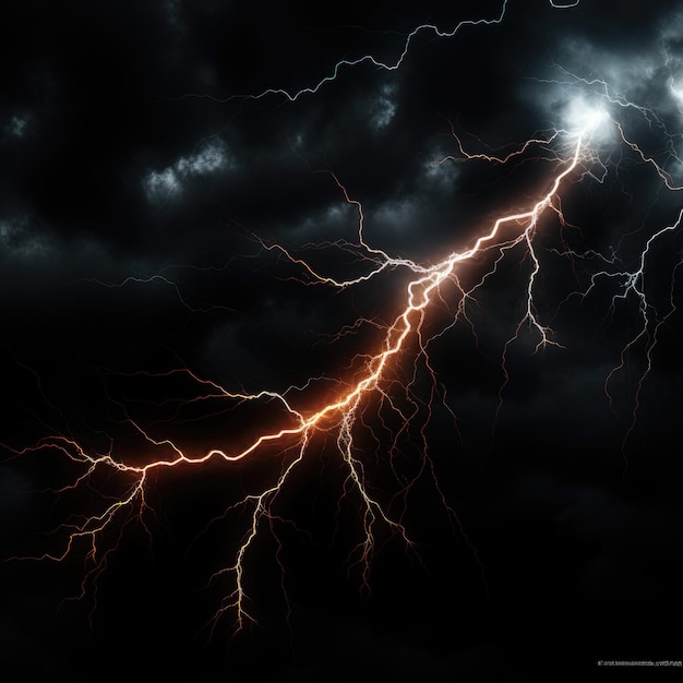 abstract lightning background design