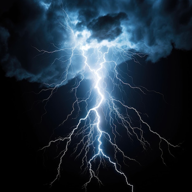 Photo abstract lightning background design