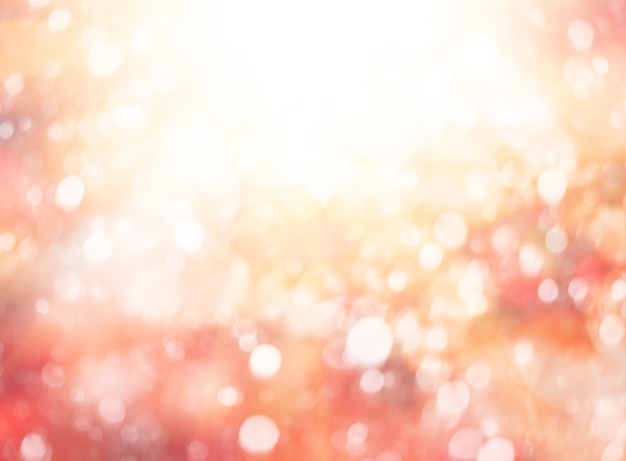 Photo abstract lights background. blurred and soft focus image of festive lights with bokeh