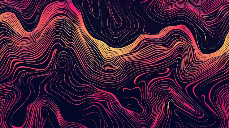 Foto abstract lijnen naadloos behang