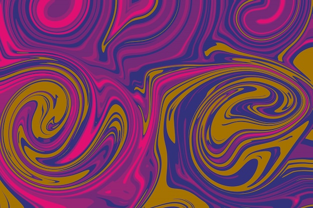 Abstract line as liquid oil on the background by illustration 