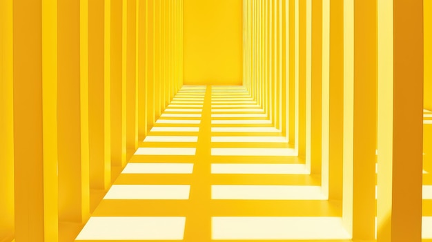 Abstract line yellow background