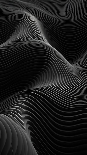 Photo abstract lines and curves background