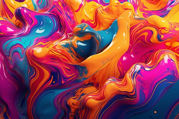 Abstract liquid abstract background liquid color