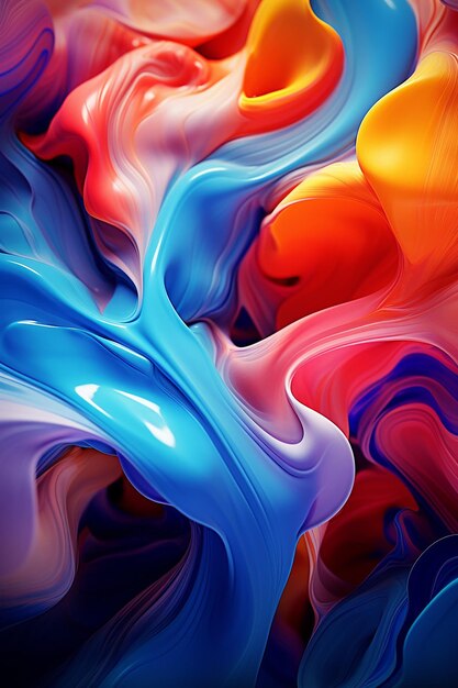 Abstract liquid abstract background