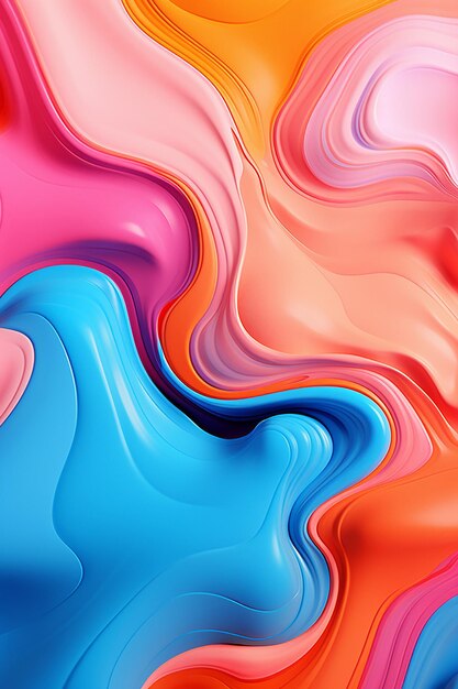 Abstract liquid abstract background