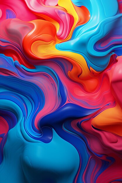 Abstract liquid abstract background