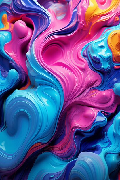 Abstract liquid abstract background