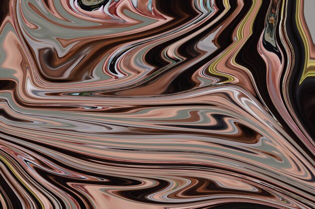 Abstract liquid background, flowing paint effect, marble, liquid paints