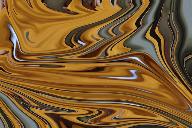 Abstract liquid background, flowing paint effect, marble, liquid paints