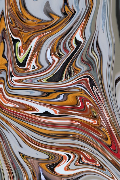 Abstract liquid background, flowing paint effect, marble, liquid paints