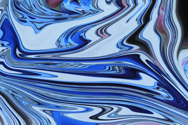 Abstract liquid background, flowing paint effect, marble, liquid paints