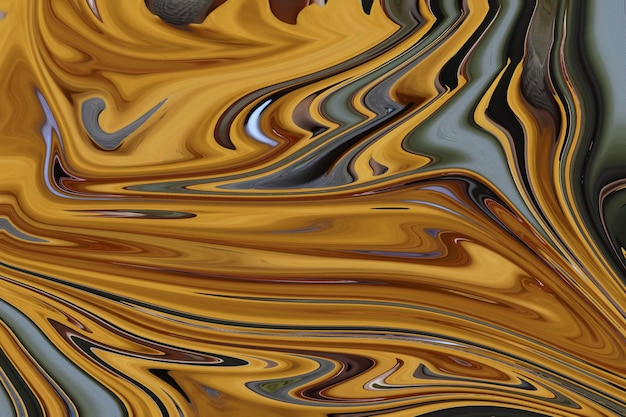 Abstract liquid background, flowing paint effect, marble, liquid paints