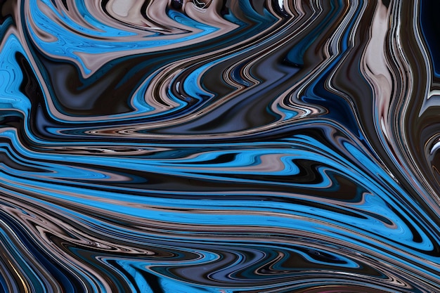 Abstract liquid background, flowing paint effect, marble, liquid paints