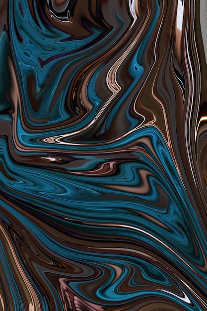 Abstract liquid background, flowing paint effect, marble, liquid paints