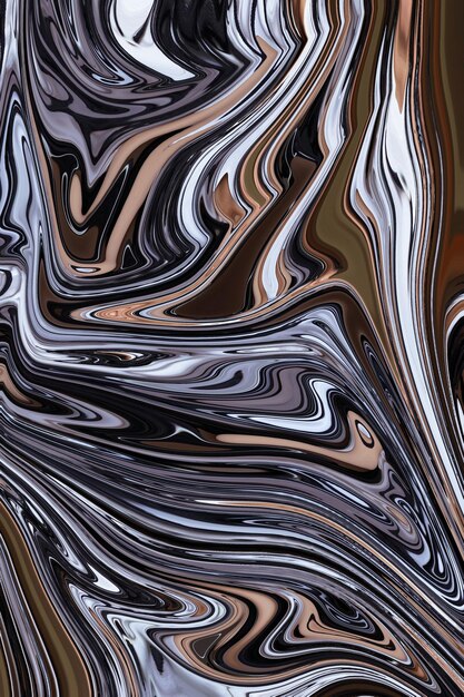 Abstract liquid background, flowing paint effect, marble, liquid paints