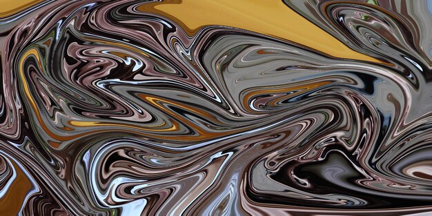 Abstract liquid background, flowing paint effect, marble, liquid paints