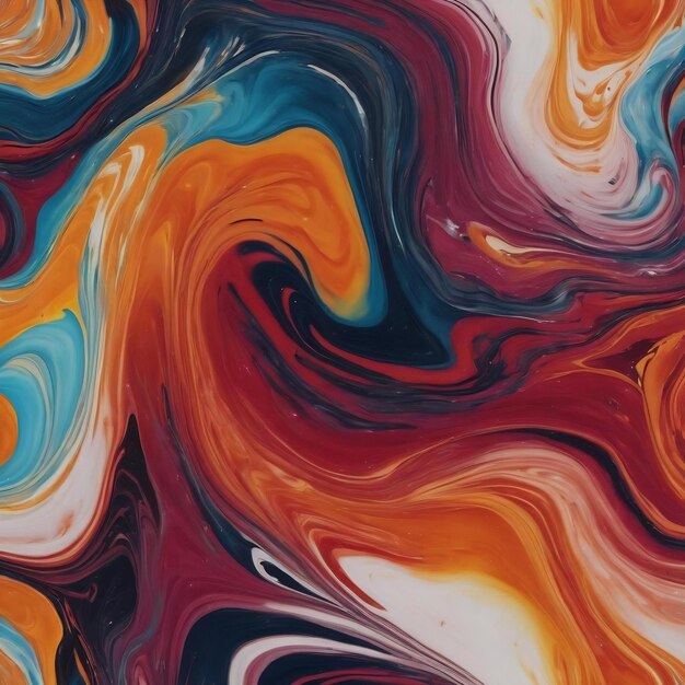 Abstract liquid background flowing paint effect marble liquid paints