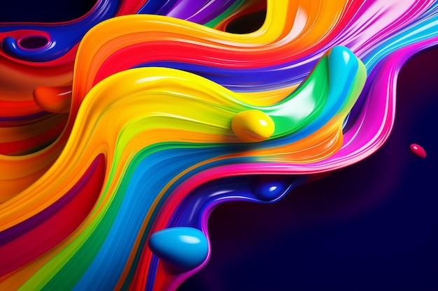 Abstract liquid background