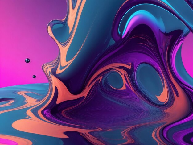 Photo abstract liquid background